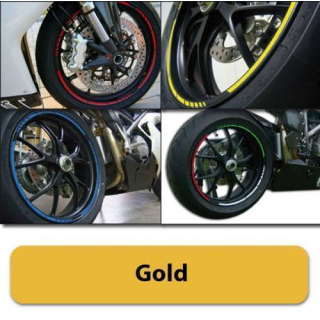 Felgenrandaufkleber GP gold 7 mm breit vorgeformt für 16 19 Zoll Felgen 450210