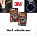 Felgenrandaufkleber weiss reflektierend, 5 mm, 7 m +...