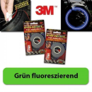 Felgenrandaufkleber grün fluoreszierend 5 mm 7 m +...