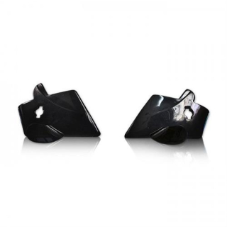 Helm Motorradhelm Visierabdeckplatten 932er Mod. schwarz* incl. Mechanik 537132