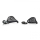 Helm Motorradhelm Visierabdeckplatten 188 Super Lead. schwarz* 537134