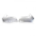 Helm Motorradhelm Visierabdeckplatten Downtown Jet 2005 silber* 537145