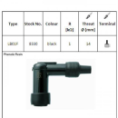 NGK Zündkerzenstecker LB01F 90° gewinkelt 601104