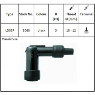 NGK Zündkerzenstecker LD05F 90° gewinkelt 601110