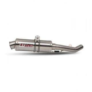 Auspuff STORM by MIVV ST. STEEL GP Full sys. 1x1 e HONDA CBR 125 R 04 74.H.043.LXS