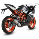 Auspuff STORM by MIVV ST. STEEL GP 2 BOLT ON e KTM RC 125...