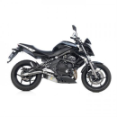 Auspuff SBK U.B. ER 6N F EVO 10 LeoVince SBK Slip On Underbody Evo2 Edelstahl mit 8242