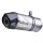 Auspuff LeoVince SBK LV ONE BMW F650 F700 800GS ie10 ev LV ONE Slip On Evo2 Edelstahl 8287E