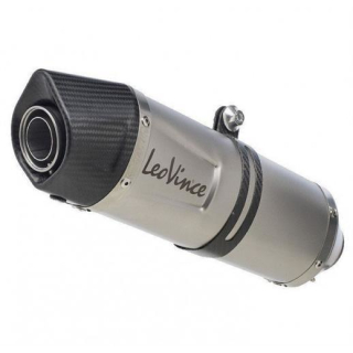 Auspuff LeoVince SBK LV ONE Yamaha FZ6 S2 04 06 ev IN. Slip On Evo2 Edelstahl Enkappe Carbon 8422E