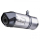Auspuff LeoVince SBK LV ONE KTM 990 LC8 ADVENTURE R 2009 2012 STAINLESS STEEL | 2 SLIP ON e approved 8430E