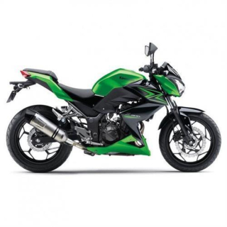 Auspuff LeoVince SBK LV ONE II NINJA EX250 300R Z250 300 13 ev Slip On Evo 2 Edelstahl im Titanlook II 8740E