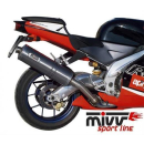 Auspuff MIVV OVAL TITAN SLIP ON e SPORT APRILIA RSV 1000...