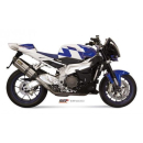 Auspuff MIVV SUONO ST. STEEL carbon caps 2 SLIP ON e...