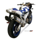 Auspuff MIVV SUONO ST. STEEL carbon caps 2 SLIP ON e...