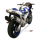 Auspuff MIVV SUONO ST. STEEL carbon caps 2 SLIP ON e APRILIA RSV 1000 04 08 TUONO Fighter 1000 0 A.004.L7