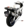 Auspuff MIVV SUONO ST. STEEL carbon caps 2 SLIP ON e APRILIA RSV 1000 04 08 TUONO Fighter 1000 0 A.004.L7