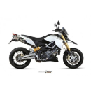 Auspuff MIVV SUONO ST. STEEL carbon caps 2 SLIP ON e...