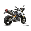 Auspuff MIVV SUONO ST. STEEL carbon caps 2 SLIP ON e...