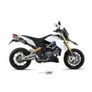 Auspuff MIVV SUONO ST. STEEL carbon caps 2 SLIP ON e...