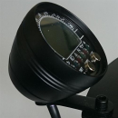 Acewell Digitalinstrument alu schwarz Aufbau Tacho Drehzahlmesser Uhr ACE 2853AS