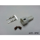 Acewell Wasserdichter 2er Stecker ACEWELL männlich...