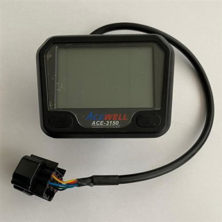 Acewell Digitalinstrument ACE-3150S TGB schwarz Tacho Drehzahlmesser Tankanzeige
