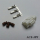 Acewell Wasserdichter 3er Stecker ACEWELL weiblich weiss +++ Steckersatz ist mit Dichtungen und Pins +++ ACE 3PF