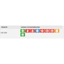 Acewell Digitalinstrument schwarz Tacho Drehzahlmesser...