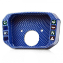Acewell Kontrollleuchtencover Cover carbon blau ACE C38CB