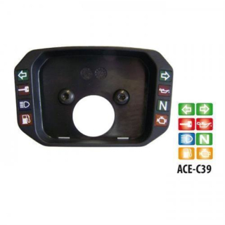 Acewell Kontrollleuchtencover Cover schwarz ACE C39