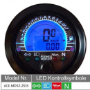 Acewell Tacho Drehzahlmesser Voltmeter Tankanzeige...