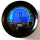 Acewell Tacho Drehzahlmesser Voltmeter Temperaturanzeige Digitalinstrument chrom Verschlußring ACE MD52 353