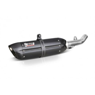 Auspuff MIVV SUONO STEEL BLACK 2 SLIP ON e * SPORT TRIUMPH STREET TRIPLE 07 12 AT.009.L9