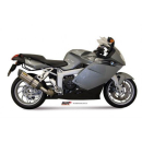 Auspuff MIVV SUONO ST. STEEL carbon caps SLIP ON e * BMW...