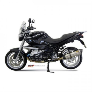 Auspuff MIVV SUONO FULL TITANIUM carbon caps SLIP ON BMW R 1200 R 08 10 B.005.L8