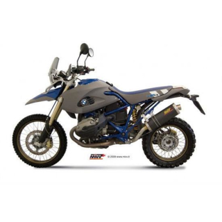 Auspuff MIVV OVAL CARBON SLIP ON e SPORT BMW HP2 ENDURO 05 B.006.LE