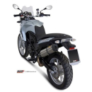 Auspuff MIVV SUONO ST. STEEL carbon caps SLIP ON e * BMW F 650 800 GS 08 B.007.L7