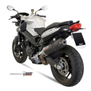 Auspuff MIVV OVAL CARBON carbon cap SLIP ON e * SPO BMW F...