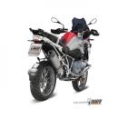 Auspuff MIVV OVAL TITAN carbon cap SLIP ON e * SPOR BMW R 1200 GS 13 B.016.LNC
