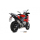 Auspuff MIVV | OVAL HIGH MOUNTED | SLIP ON | SPORT Titan mit Carbonendkappe | E Gutachten B.027.LNC
