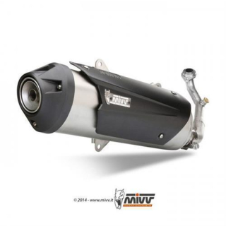 Auspuff MIVV ST. STEEL Full sys. 1x1 e URBAN KYMCO XCITING 500 05 C.KY.0014.B