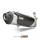 Auspuff MIVV ST. STEEL Full sys. 1x1 e OHNE KAT. URBAN MBK KILIBRE 03 YAM. X CITY 250 07 X MAX 250 C.YA.0006.B
