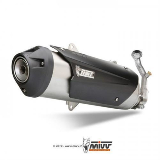 Auspuff MIVV ST. STEEL Full sys. 1x1 e kat URBAN MBK KILIBRE 03 YAM. X CITY 250 07 X MAX 250 C.YA.0006.K