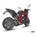 Auspuff MIVV DOUBLE GUN FULL TITANIUM SLIP ON e * S HONDA...
