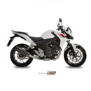 Auspuff MIVV SUONO STEEL BLACK SLIP ON e * SPORT HONDA CB...