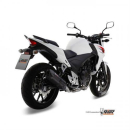 Auspuff MIVV SUONO STEEL BLACK SLIP ON e * SPORT HONDA CB...