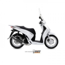Auspuff MIVV STRONGER STEEL BLACK Full sys. 1x1 e SP...