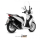Auspuff MIVV STRONGER STEEL BLACK Full sys. 1x1 e SP HONDA SH 125 150 13 H.052.LBSC