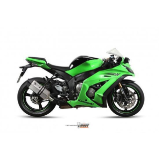 Auspuff MIVV SPEED EDGE ST. STEEL carbon cap SLIP ON KAWASAKI ZX 10 R 11 K.026.LRX