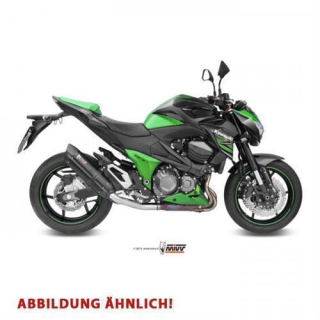 Auspuff MIVV SUONO ST. STEEL carbon caps SLIP ON e S KAWASAKI Z 800 13 K.032.L7